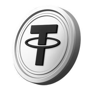 Sección de confianza para inversores con la moneda cripto Tether USDT